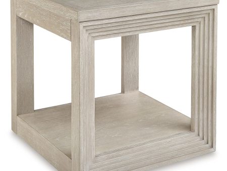 Marxhart - Bisque - Square End Table Sale