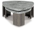 Surmour - Gray   Brown - Stacked Cocktail Table Hot on Sale