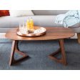 Godenza - Coffee Table Small - Natural Walnut Online now