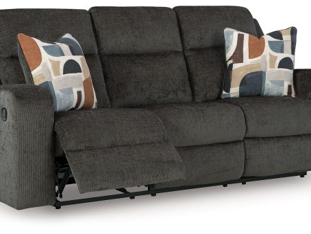 Kanlow - Dusk - Reclining Sofa - Fabric Cheap