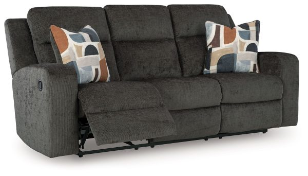 Kanlow - Dusk - Reclining Sofa - Fabric Cheap