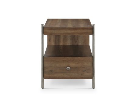 Baxton - Rectangular End Table - Sienna Ridge For Cheap