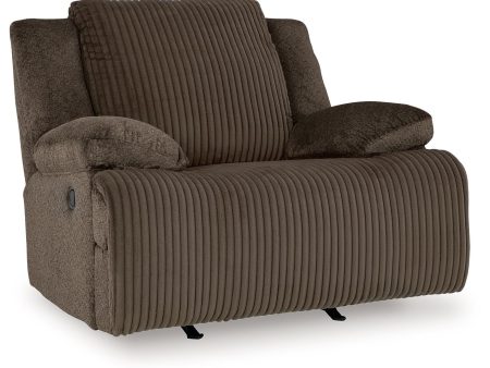 Top Tier - Chocolate - Rocker Recliner - Fabric Online Hot Sale