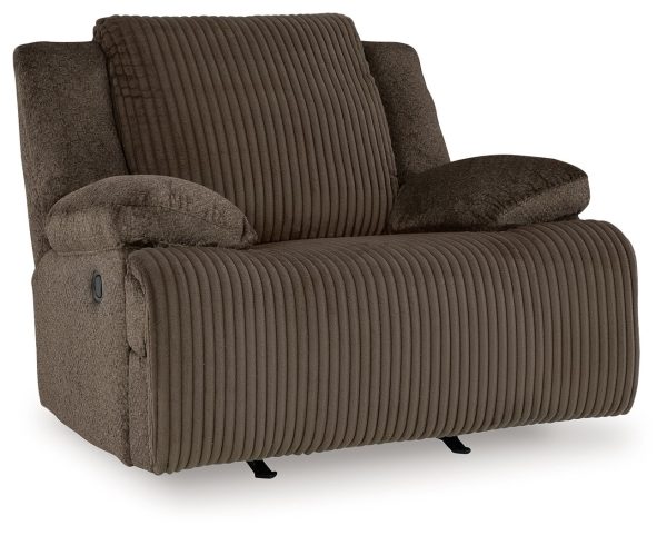 Top Tier - Chocolate - Rocker Recliner - Fabric Online Hot Sale