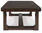 Breckington - Dark Brown - Rectangular Cocktail Table Online now