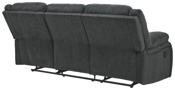 Draycoll - Slate - Reclining Sofa - Fabric Hot on Sale