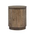 Baisden - Round Accent End Table - Tobacco Online now