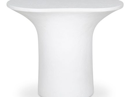 Yumi - Outdoor Accent Table - White Cheap