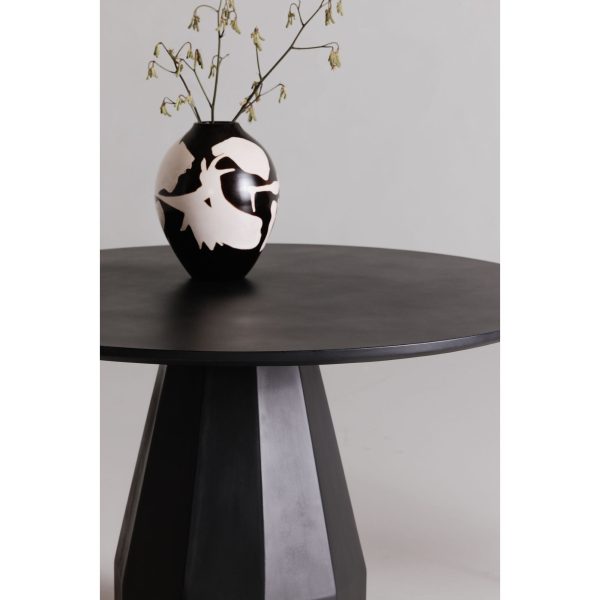 Templo - Outdoor Dining Table - Black - Concrete Online now