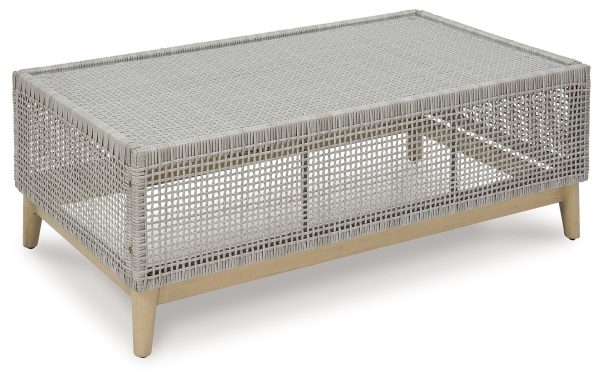 Seton Creek - Gray - Rectangular Cocktail Table on Sale