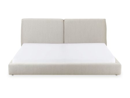 Zeppelin - Queen Bed - White For Discount