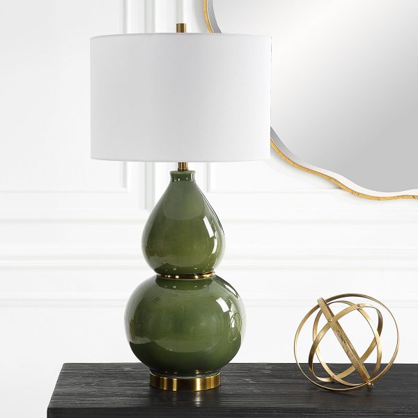 Gourd - Table Lamp - Green Discount