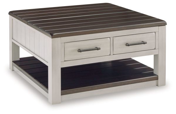 Darborn - Gray   Brown - Lift Top Cocktail Table on Sale