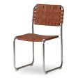 Moma - Stainless Steel Dining Chair (Set of 2) - Brown on Sale