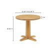 Charles - Cafe Table - Light Brown Sale