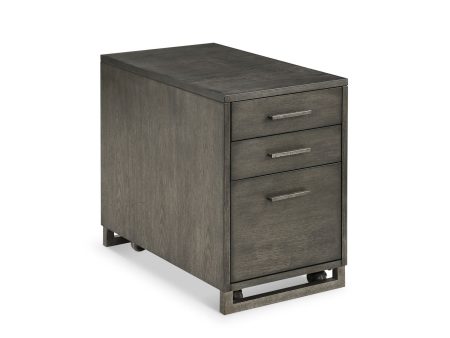 Fulton - Mobile File With Casters - Dark Gray Supply