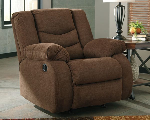 Tulen - Chocolate - Rocker Recliner - Fabric Sale