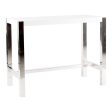 Riva - Counter Table - White Hot on Sale