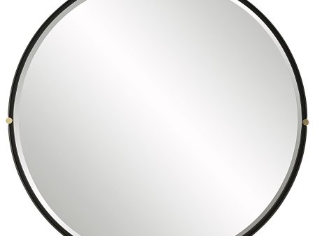 Bonded - Round Mirror - Black Online Hot Sale