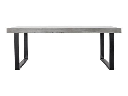 Jedrik - Outdoor Dining Table Large - Cement Hot on Sale