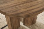 Austanny - Warm Brown - Round End Table For Discount