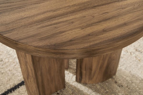 Austanny - Warm Brown - Round End Table For Discount