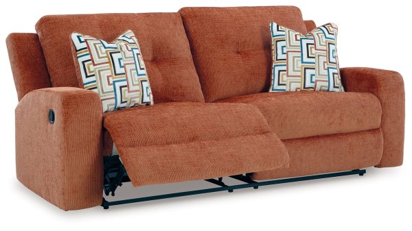 Danum - Spice - 2 Seat Reclining Sofa - Fabric For Sale