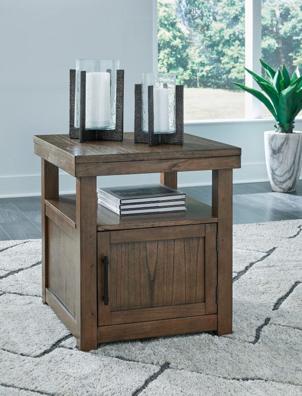 Boardernest - Brown - Rectangular End Table Fashion