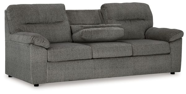 Bindura - Mineral - Sofa With Drop Down Table For Cheap