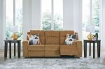 Kanlow - Honey - Reclining Sofa - Fabric For Sale