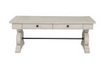 Bronwyn - Rectangular Cocktail Table - Alabaster For Sale