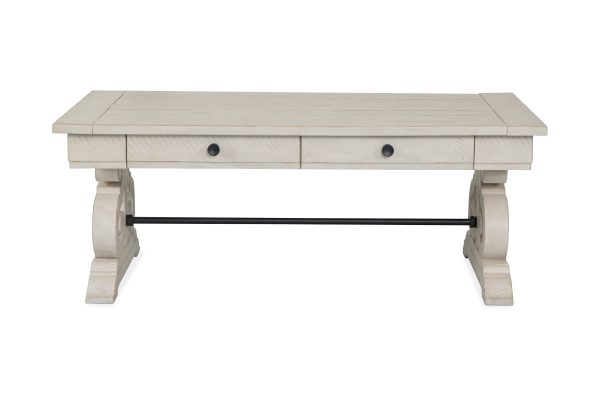 Bronwyn - Rectangular Cocktail Table - Alabaster For Sale