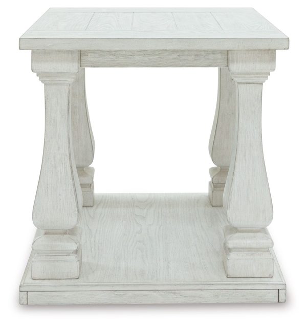 Arlendyne - Antique White - Rectangular End Table For Sale