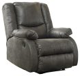 Bladewood - Slate - Zero Wall Recliner - Faux Leather Online now