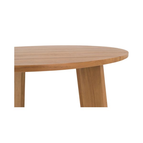 Delta - Round Outdoor Dining Table - Natural For Cheap