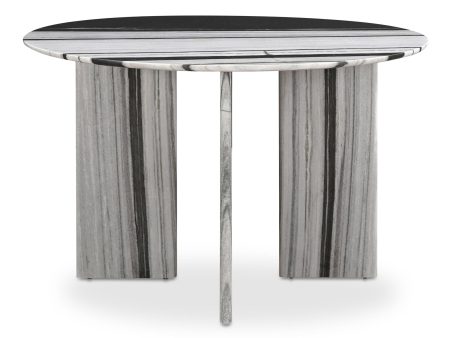 Celia - Round Dining Table - Gray Cheap