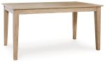 Gleanville - Light Brown - Rectangular Dining Room Table Supply