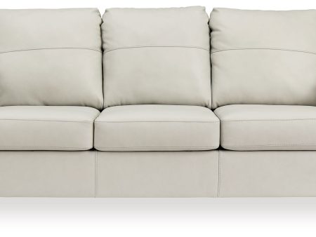 Genoa - Coconut - Sofa - Leather Match Hot on Sale