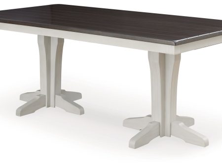 Darborn - Gray   Brown - Dining Table Discount