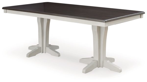 Darborn - Gray   Brown - Dining Table Discount