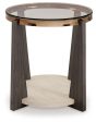 Frazwa - Multi - Round End Table Hot on Sale