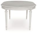 Montelaine - Antique White - Oval Dining Room Extension Table Hot on Sale