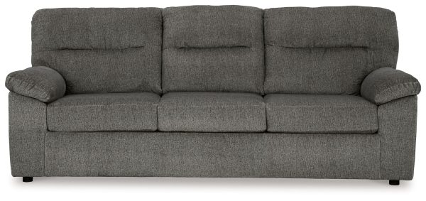 Bindura - Mineral - Sofa With Drop Down Table For Cheap