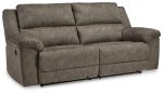 Laresview - Fossil - 2 Seat Reclining Sofa - Faux Leather Online