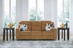 Kanlow - Honey - Reclining Sofa - Fabric For Sale