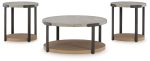 Darthurst - Light Brown - Occasional Table Set (Set of 3) Fashion