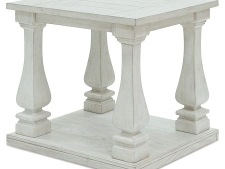 Arlendyne - Antique White - Rectangular End Table For Sale