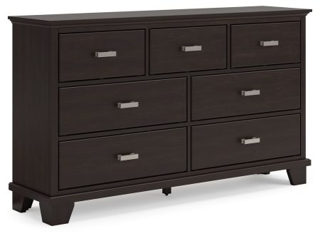 Covetown - Dark Brown - Dresser Sale