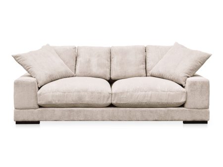 Plunge - Sofa Cappuccino - White Discount