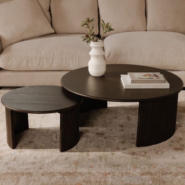 Penny - Large Coffee Table - Dark Brown For Cheap